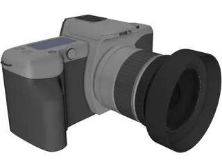 Minolta Photo Camera 3D Model preview