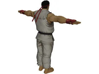 Ryu 3D Model preview