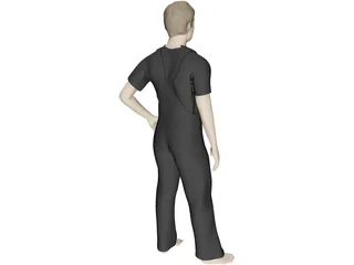 Workman 3D Model preview