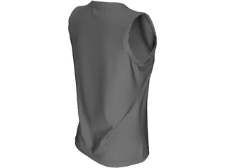 Volleyball Jersey 3D Model preview