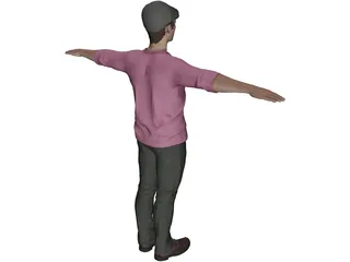Malcon Male 3D Model preview