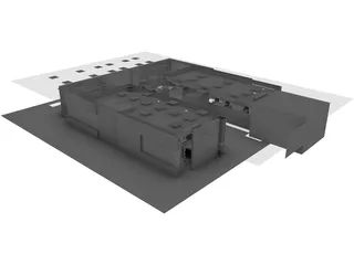 Bank 3D Model preview