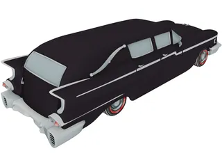 Hearse (1950) 3D Model preview