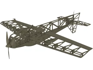RC Plane 3D Model preview