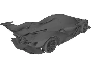 Gumpert Apollo Intensa Emozione (2019) 3D Model preview