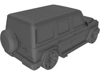 Mercedes-Benz G-Class (2019) 3D Model preview