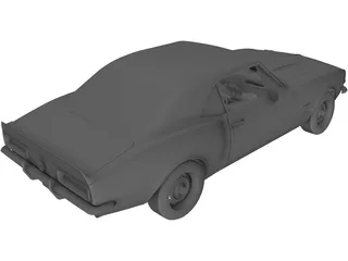 Chevrolet Camaro Z28 (1967) 3D Model preview