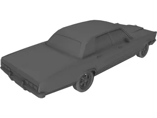 Ford Landau (1980) 3D Model preview