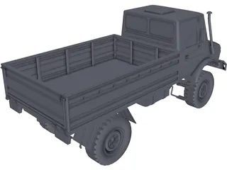 Mercedes-Benz Unimog 1300L 3D Model preview