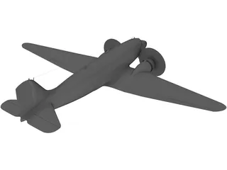 Douglas C-47 Skytrain 3D Model preview