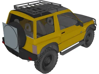 Suzuki Vitara 3D Model preview