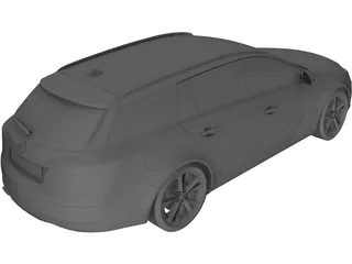 Opel Insignia Wagon 3D Model preview