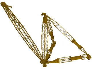 Derrick Crane 3D Model preview