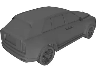 Rolls-Royce Cullinan (2019) 3D Model preview