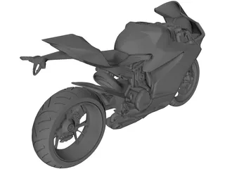 Ducati Panigale 1299 3D Model preview