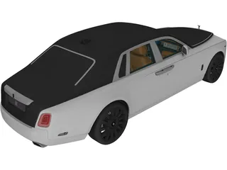 Rolls-Royce Phantom (2018) 3D Model preview