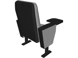 Cinema Chair Ey-145 3D Model preview