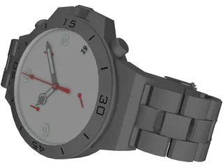 Expander Watch 3D Model preview