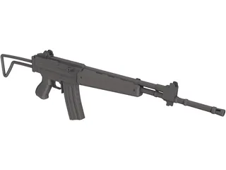 Beretta SC70 3D Model preview