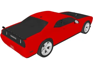Dodge Challenger SRT10 3D Model preview