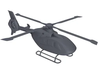 Eurocopter EC-135 3D Model preview