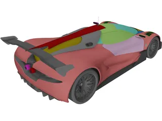 Ferrari Xezri 3D Model preview