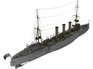 Emden 3D Model preview