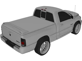 Dodge Ram 1500 SRT10 [Tuned] (2013) 3D Model preview