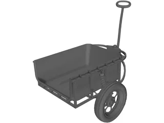 Cart 3D Model preview