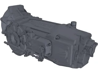 Transaxle Quaife QTEK5 52G 79G 61G 3D Model preview