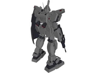 RGM-79N GM Custom 3D Model preview