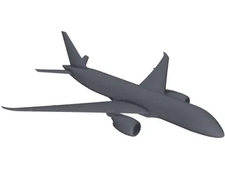 Boeing 787 3D Model preview