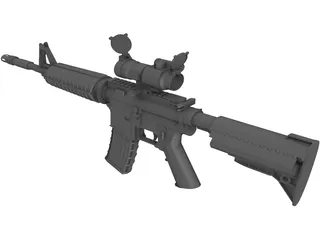 M4 3D Model preview