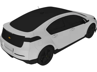 Chevrolet Volt (2011) 3D Model preview