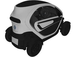 Renault Twizy ZE (2012) 3D Model preview