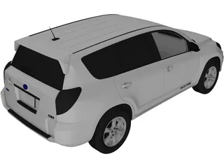 Toyota RAV4 EV (2014) 3D Model preview