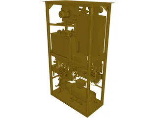HPU 3D Model preview