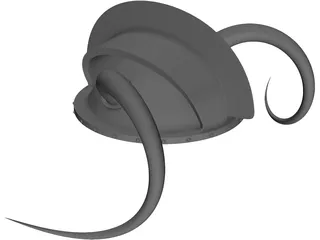Viking Helmet 3D Model preview