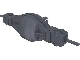 Rear Differential 3D Model preview
