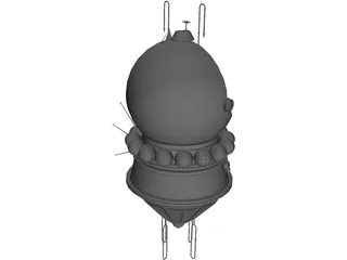 Vostok 1 3D Model preview