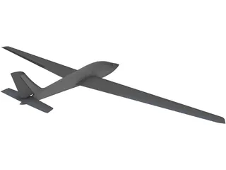 MDM FOX Glider 3D Model preview