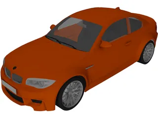 BMW 1M Coupe 3D Model preview