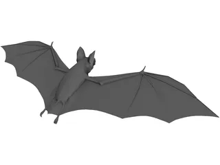 Bat 3D Model preview