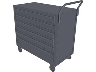 Tool Box 3D Model preview
