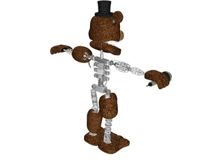 Rust Freddy 3D Model preview