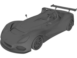 Lotus 3-Eleven 3D Model preview
