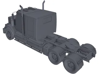 Western Star 4900 (2018) 3D Model preview