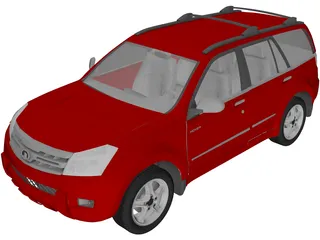 Great Wall Hover H2 (2009) 3D Model preview