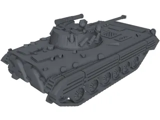 BMP-1 3D Model preview