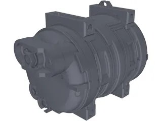 Compressor 3D Model preview